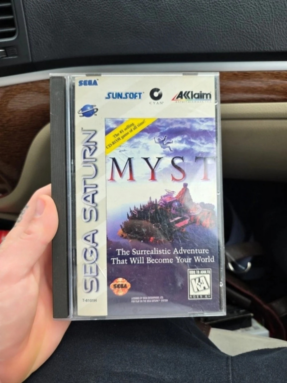 SEGA Myst (Sega Saturn) ) Video Game